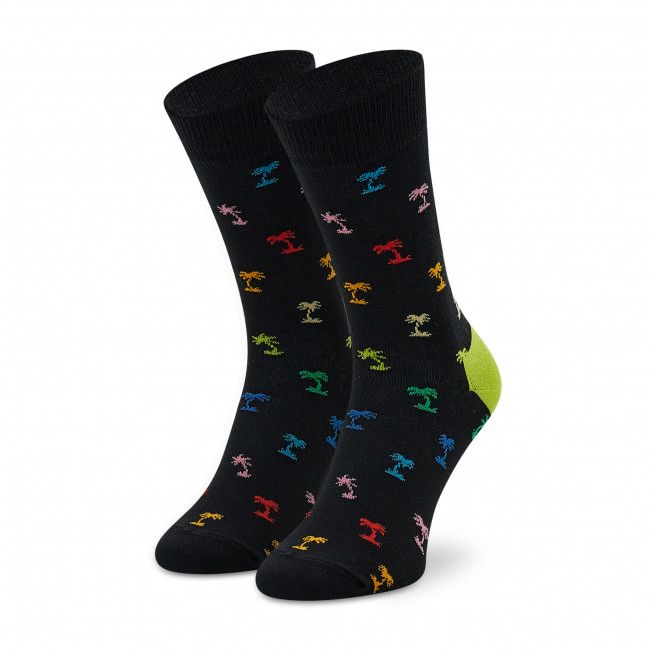 Calzini lunghi unisex HAPPY SOCKS - PLM01-9300 Nero