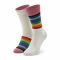 Calzini lunghi unisex HAPPY SOCKS - PRR01-1300 Bianco Multicolore