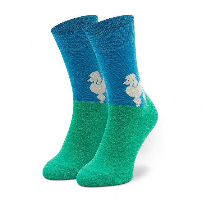 Calzini lunghi unisex HAPPY SOCKS - WLD01-7300 Blu Verde