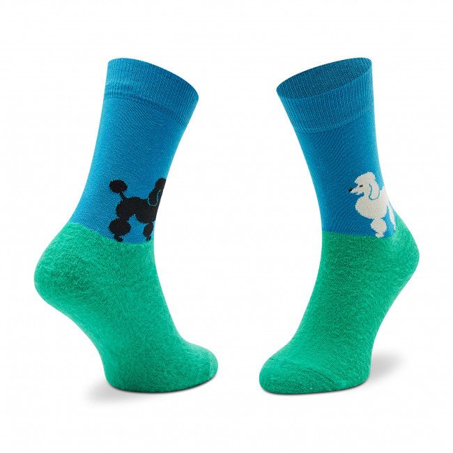 Calzini lunghi unisex HAPPY SOCKS - WLD01-7300 Blu Verde