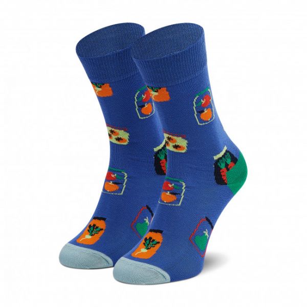 Calzini lunghi unisex HAPPY SOCKS - SHAR01-6300 Blu