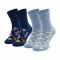 Set di 2 paia di calzini lunghi da donna Happy Socks - SXHOM24-0200 Blu scuro