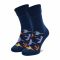 Set di 2 paia di calzini lunghi da donna Happy Socks - SXHOM24-0200 Blu scuro