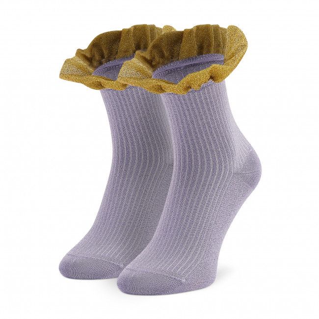 Calzini lunghi da donna Happy Socks - SISCAY12-5000 Viola