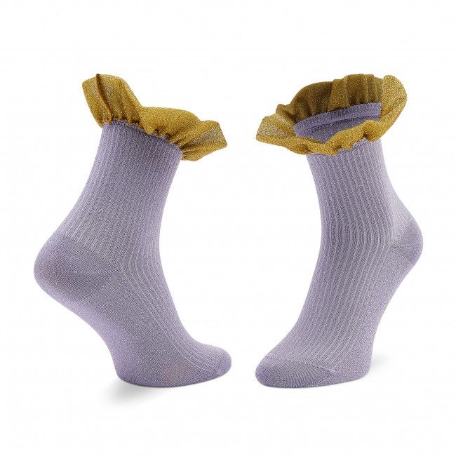 Calzini lunghi da donna Happy Socks - SISCAY12-5000 Viola