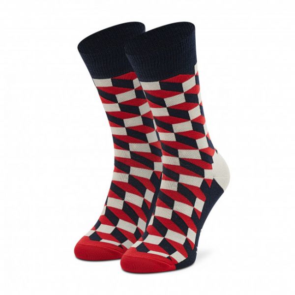 Calzini lunghi unisex HAPPY SOCKS - FIO01-6550 Multicolore