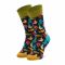 Calzini lunghi unisex HAPPY SOCKS - FDM01-6500 Multicolore