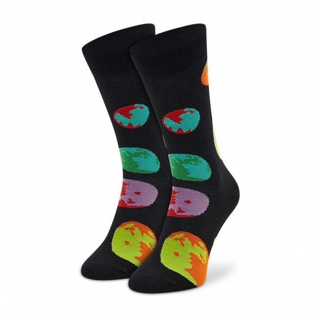 Calzini lunghi unisex HAPPY SOCKS - MOS01-9300 Nero