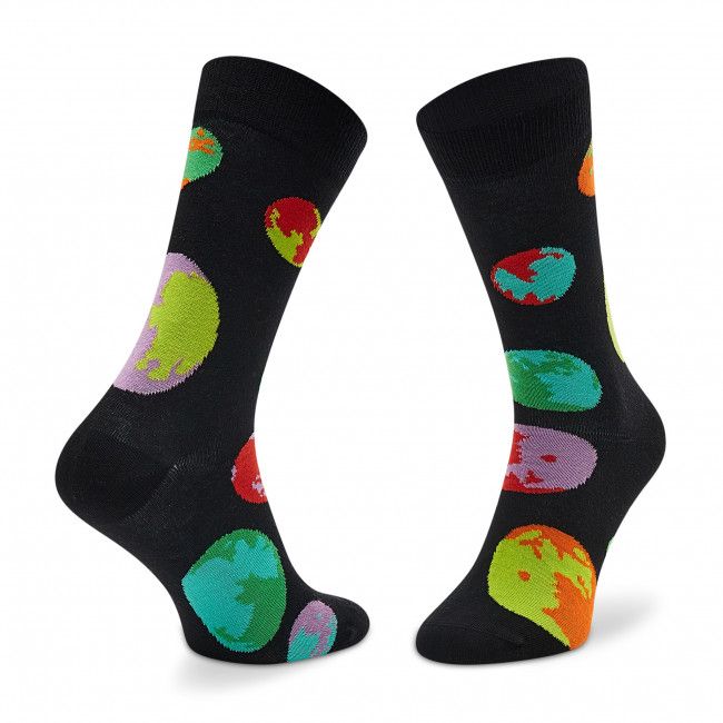 Calzini lunghi unisex HAPPY SOCKS - MOS01-9300 Nero