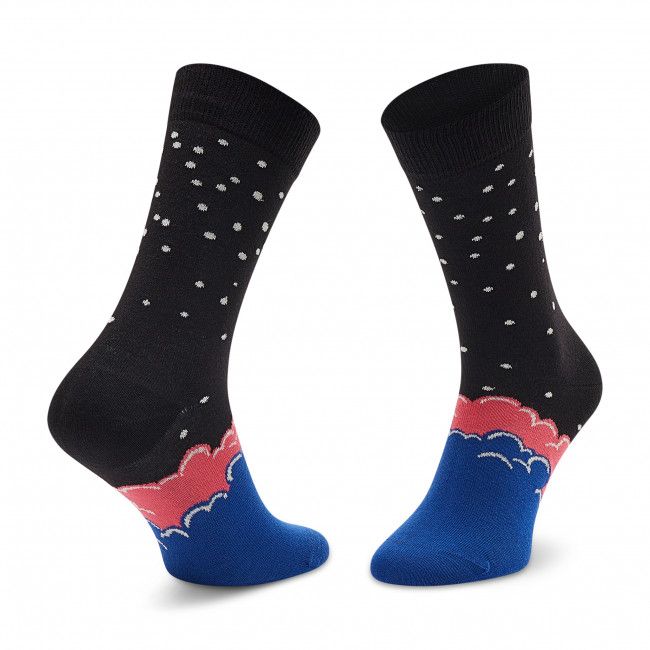 Calzini lunghi unisex Happy Socks - OTC01-9300 Nero