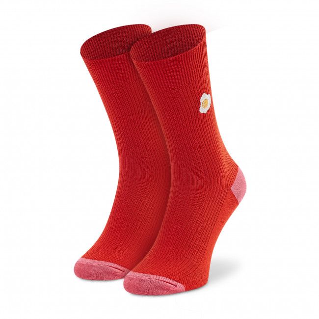 Calzini lunghi unisex HAPPY SOCKS - REEGG01-4300 Rosso