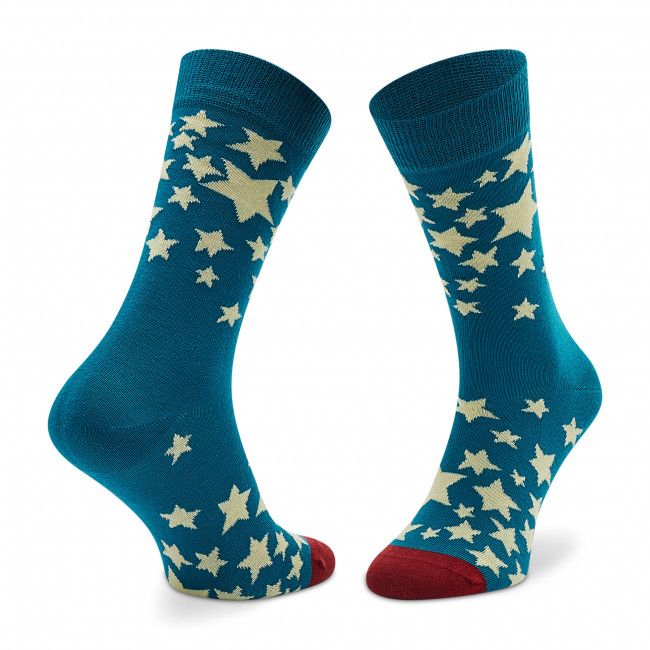 Calzini lunghi unisex HAPPY SOCKS - STS01-6700 Blu