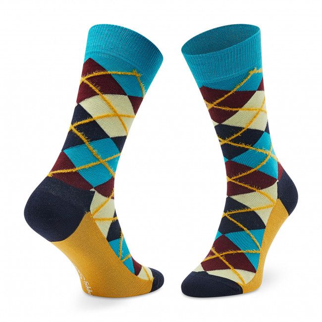 Set di 4 paia di calzini lunghi unisex HAPPY SOCKS - XCCS09-6300 Multicolore