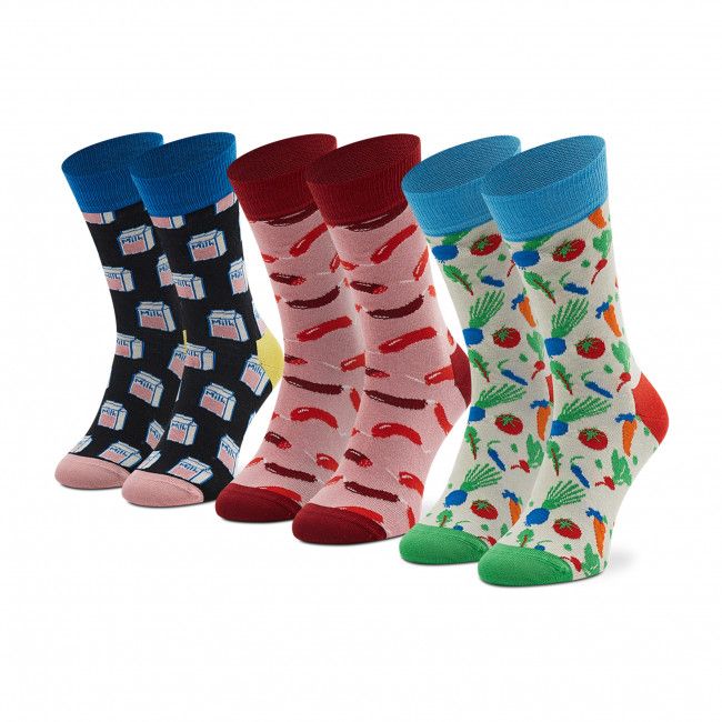 Calzini lunghi unisex Happy Socks - XFOD08-0200 Multicolore