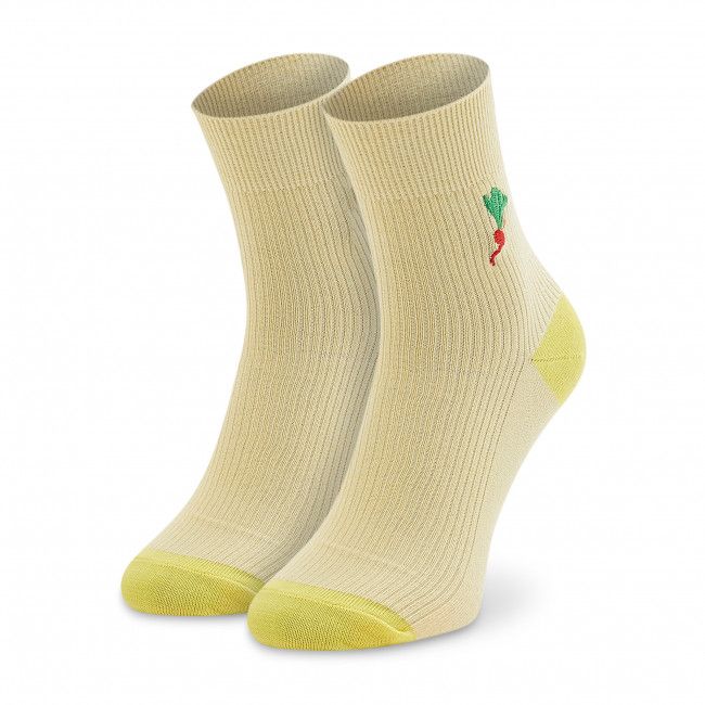 Calzini lunghi unisex HAPPY SOCKS - REVEG13-2000 Giallo