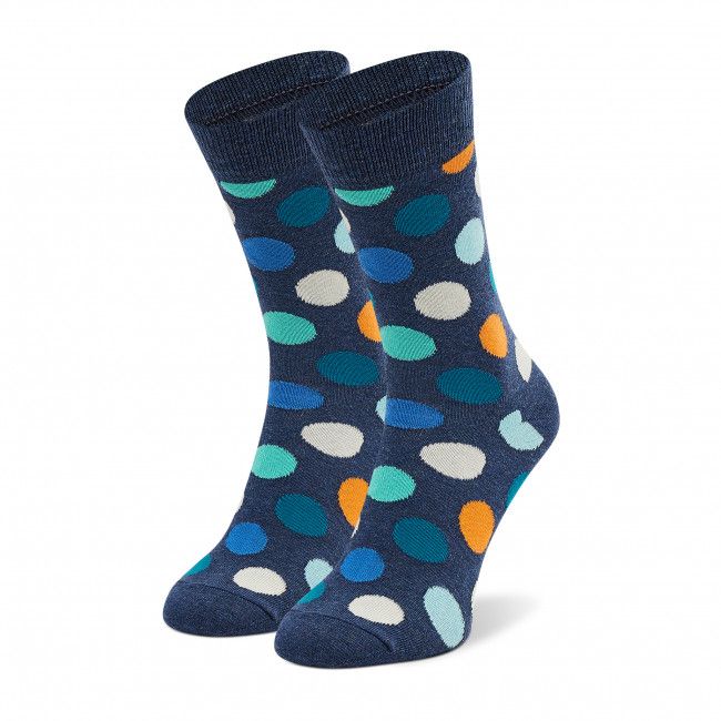 Calzini lunghi unisex HAPPY SOCKS - BD01-605 Blu scuro Multicolore