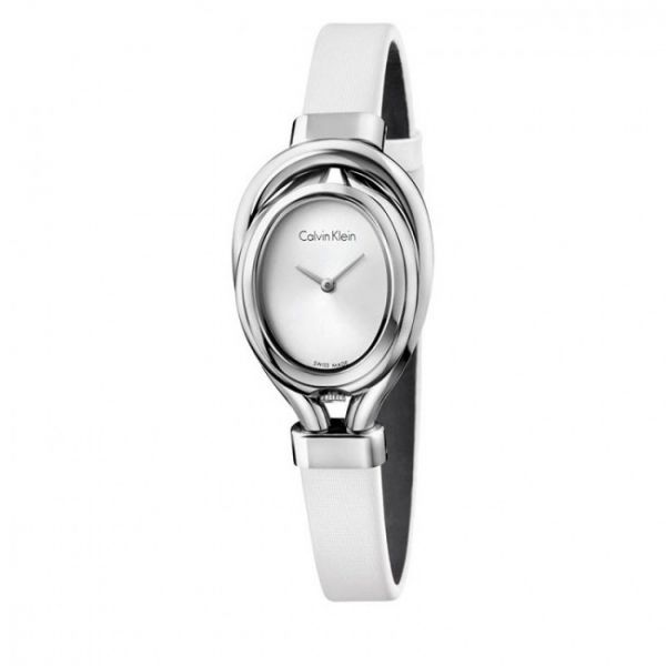 Orologio Calvin Klein - Lady K5H231K6 White/Silver Orologio Calvin Klein - Lady K5H231K6 White/Silver