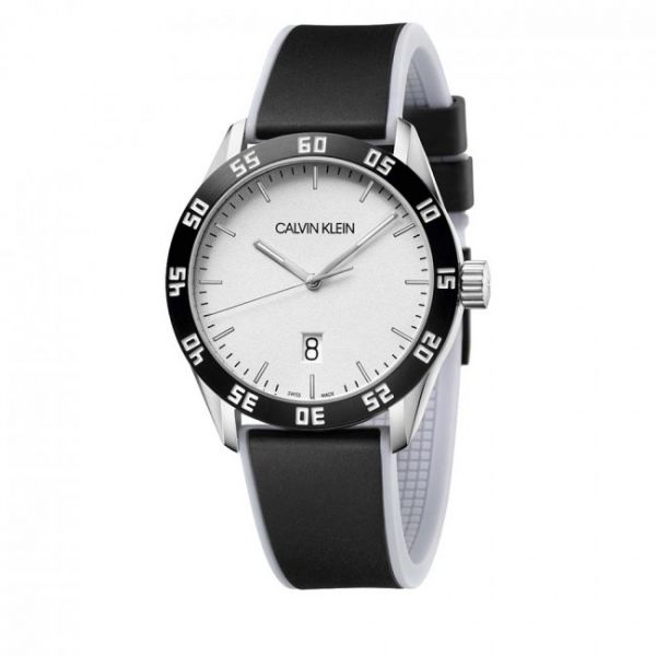 Orologio CALVIN KLEIN - Gent K9R31CD6 Black/White