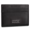 Custodia per carte di credito GUESS - New Boston Card Case SM2420 LEA25 BLA
