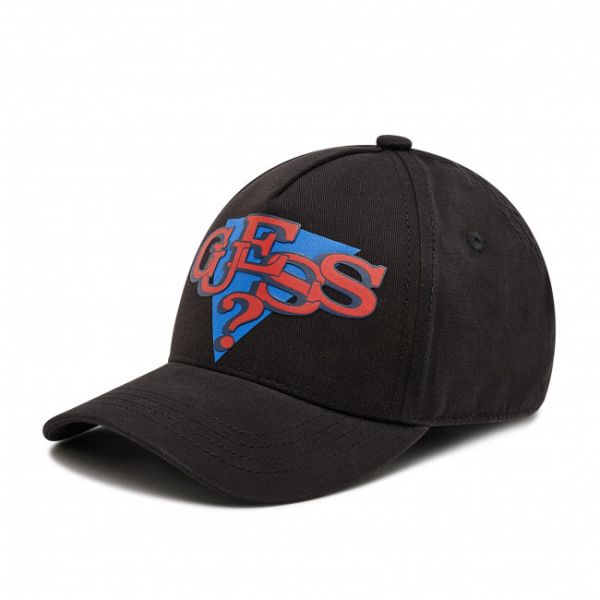 Cappello con visiera GUESS - Delsin Logo ABDEL1 CO213 BLACK Cappello con visiera GUESS - Delsin Logo ABDEL1 CO213 BLACK