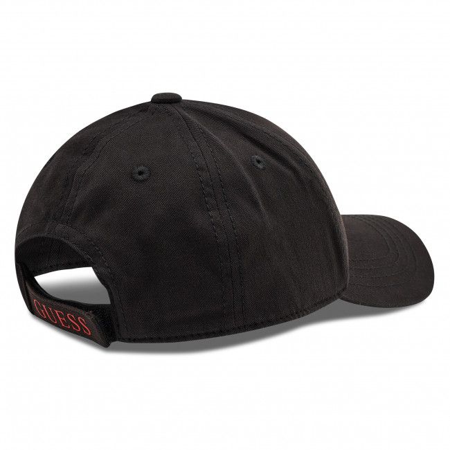 Cappello con visiera GUESS - Delsin Logo ABDEL1 CO213 BLACK