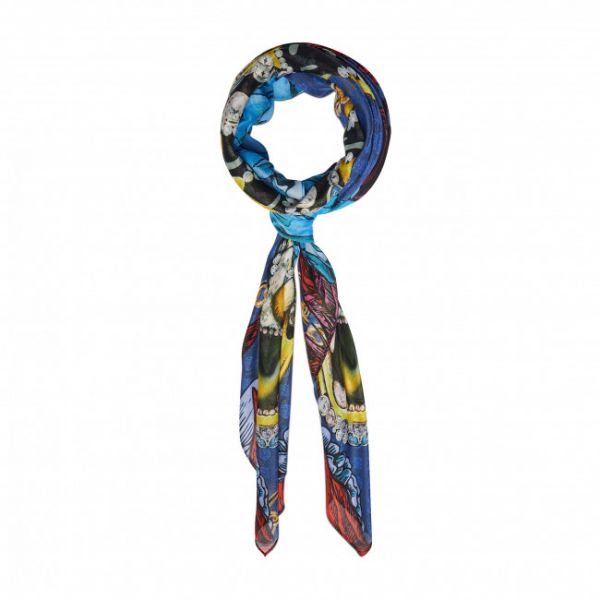 Foulard Guess - Not Coordinated Scarves AW8674 MOD03 BLU