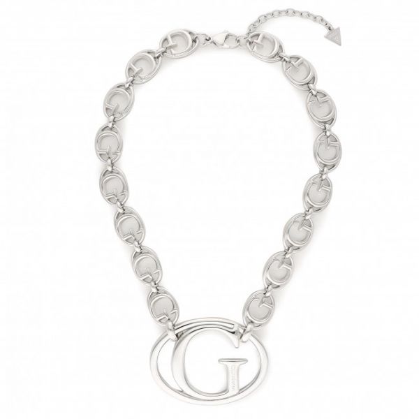 Collana Guess - JUBN01 033JW RHODIUM