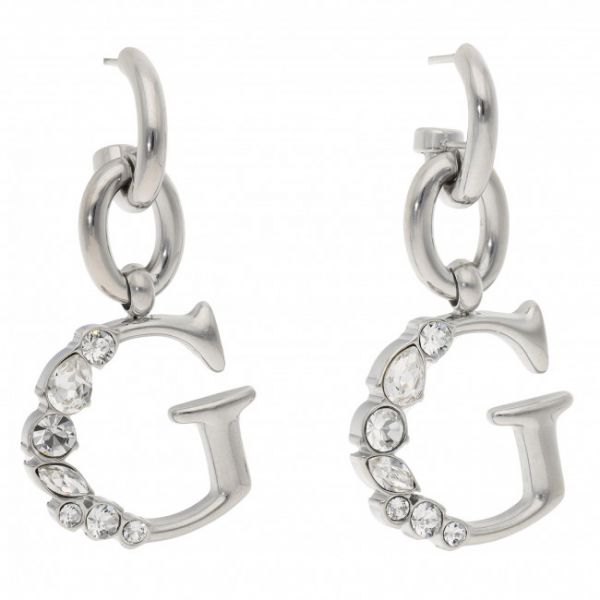 Orecchini Guess - JUBE01 107JW RHODIUM