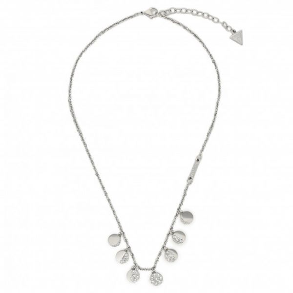 Collana Guess - JUBN01 185JW RHODIUM