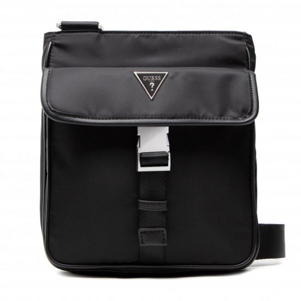 Borsellino GUESS - Certosa Smart Xbody W Flap HMECRN P2125 BLA