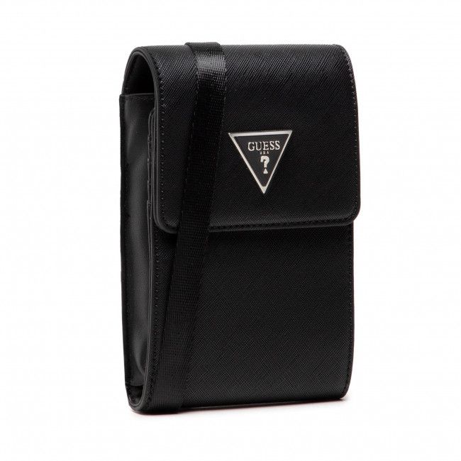 Borsellino GUESS - Certosa Smart Badge Holder HMECRT P2185 BLA