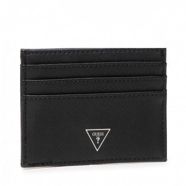 Custodia per carte di credito GUESS - Certosa Card Case SMCRTO LEA25 BLA