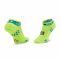 Calzini corti unisex Compressport - Pro Racing Socks V3.0 Run Low RSLV3-FL1100 Fluo Yellow