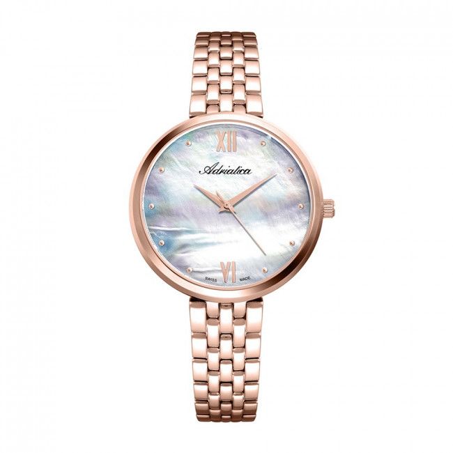 Orologio Adriatica - A3760.918ZQ Rose Gold/White