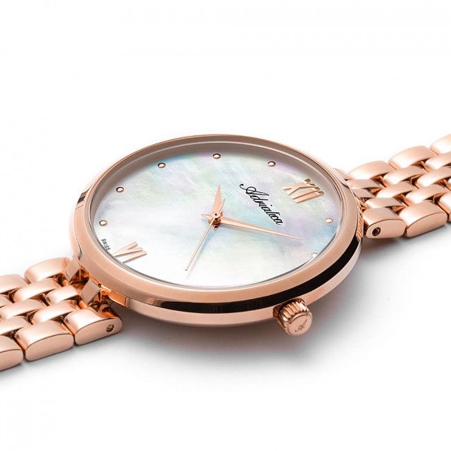 Orologio Adriatica - A3760.918ZQ Rose Gold/White