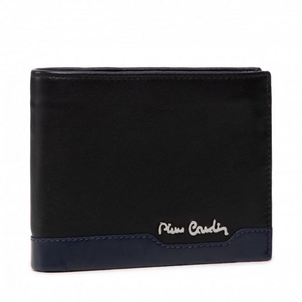 Portafoglio grande da uomo Pierre Cardin - TILAK37 325 Nero/Blu