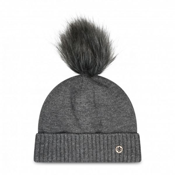 Berretto Granadilla - Clarke Faux Fur JG5258FF Med Grey 003