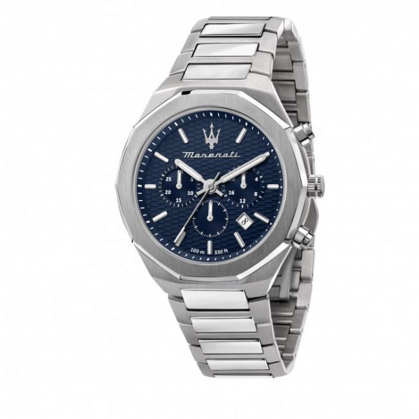 Orologio MASERATI - Stile R8873642006 Silver/Silver