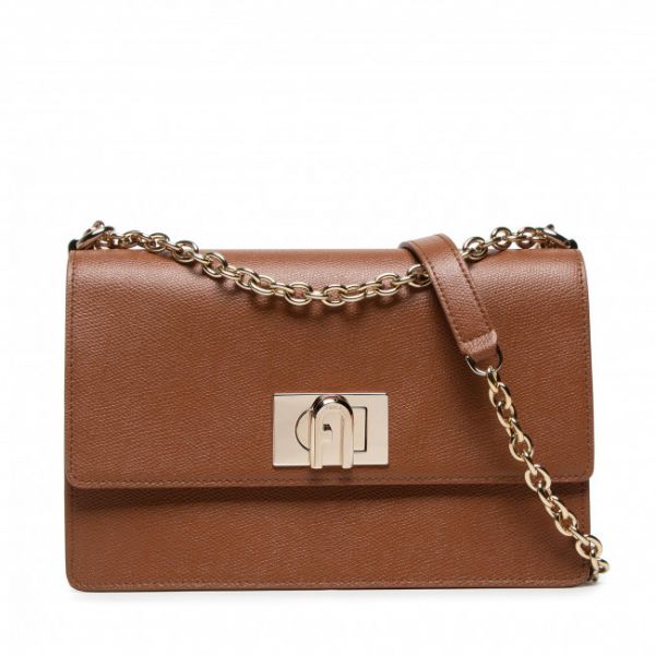 Borsetta Furla - 1927 BAFIACO-ARE000-03B00-1-007-20-BG-B Cognac h Borsetta Furla - 1927 BAFIACO-ARE000-03B00-1-007-20-BG-B Cognac h