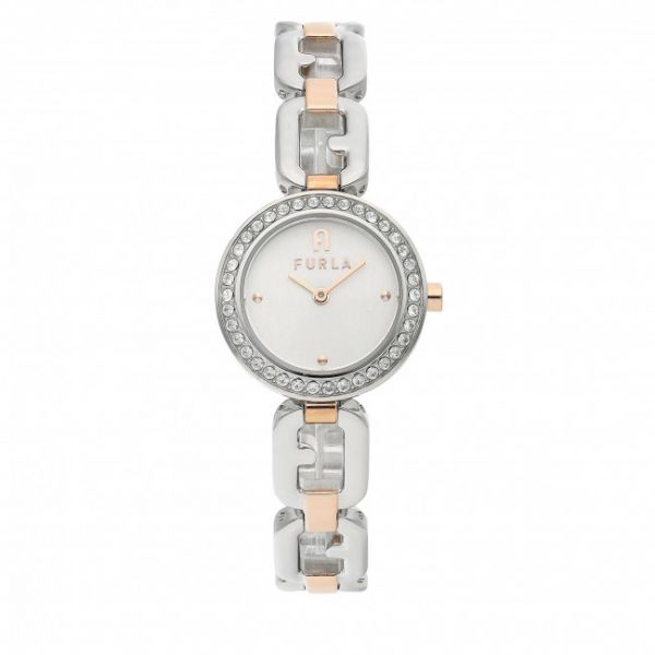 Orologio FURLA - Arco Chain WW00015-A.0420-0391S-1-003-20-CN-W Silver Orologio FURLA - Arco Chain WW00015-A.0420-0391S-1-003-20-CN-W Silver