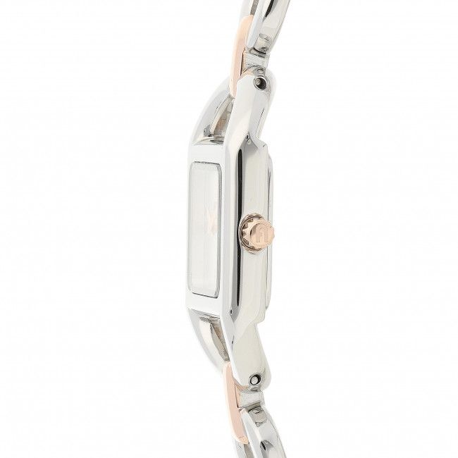 Orologio FURLA - Chain Square WW00016-R46000-0391S-1-003-20-CN-W Argento/Oro Rosa