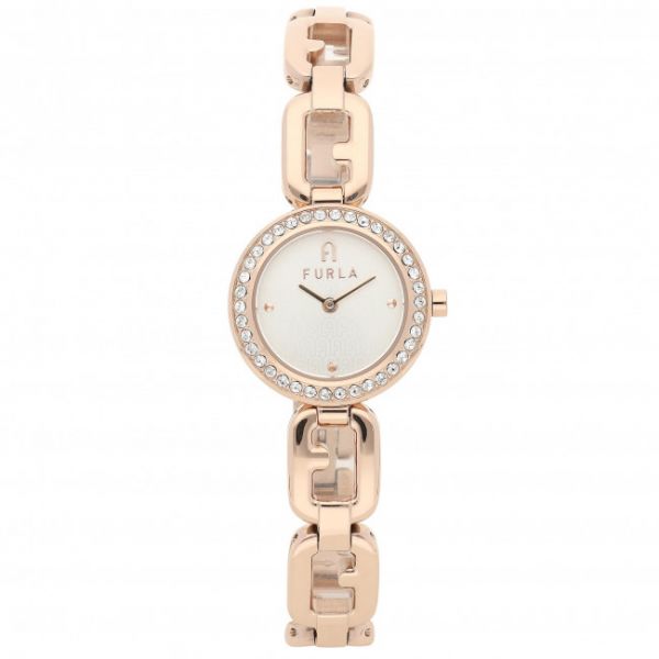 Orologio Furla - Arco Chain WW00015-K21000-1G000-1-008-20-CN-W Oro Rosa Orologio Furla - Arco Chain WW00015-K21000-1G000-1-008-20-CN-W Oro Rosa