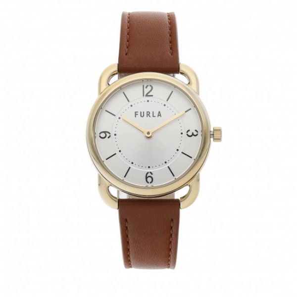 Orologio Furla - New Sleek WW00023-VIT000-O8800-1-007-20-CN-W Cognac h/Talco h Orologio Furla - New Sleek WW00023-VIT000-O8800-1-007-20-CN-W Cognac h/Talco h