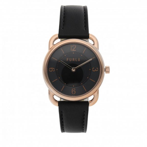 Orologio Furla - New Sleek WW00023-VIT000-O6000-1-008-20-CN-W Nero Orologio Furla - New Sleek WW00023-VIT000-O6000-1-008-20-CN-W Nero