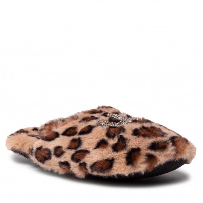 Set Liu Jo - Kit Slipper 3F1063 T0300 Brown Animalier 09B62