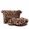 Set Liu Jo - Kit Slipper 3F1063 T0300 Brown Animalier 09B62