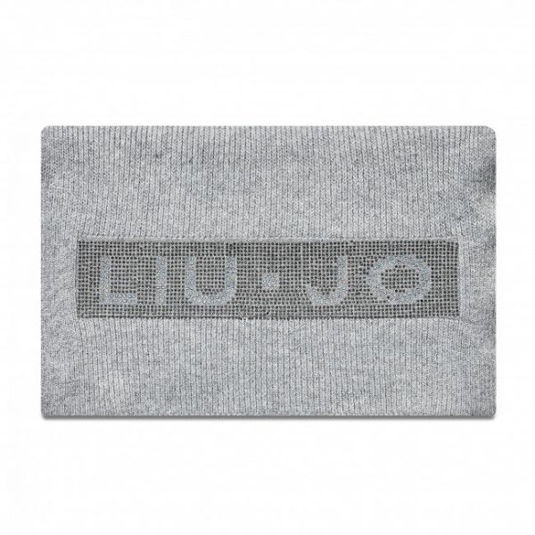 Scialle Liu Jo - Sciarpa Logo Strass 3F1012 M0300 Frozen 63850