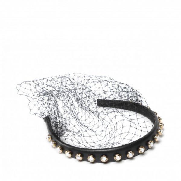 Cerchietto per capelli RED VALENTINO - XQ2J0C35IMX Nero/Nero/Crystal Cerchietto per capelli RED VALENTINO - XQ2J0C35IMX Nero/Nero/Crystal