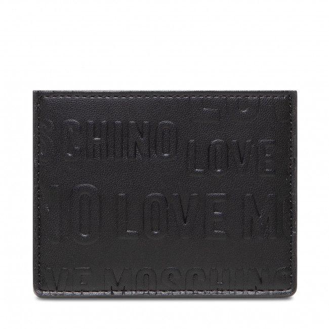 Custodia per carte di credito LOVE MOSCHINO - JC5672PP0DKG0000 Nero