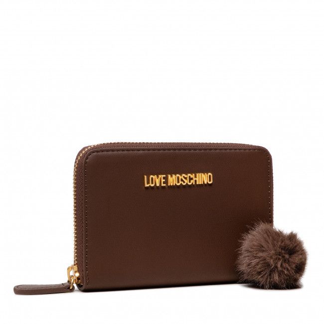 Portafoglio grande da donna LOVE MOSCHINO - JC5675PP0DKN0300 Marrone